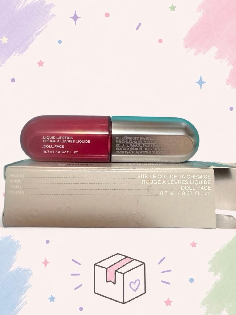r.e.m. beauty On Your Collar Liquid Lipstick Doll Face NIB
